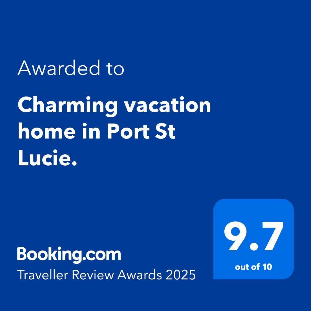 Charming Vacation Home In Port St Lucie. Port St. Lucie Ngoại thất bức ảnh